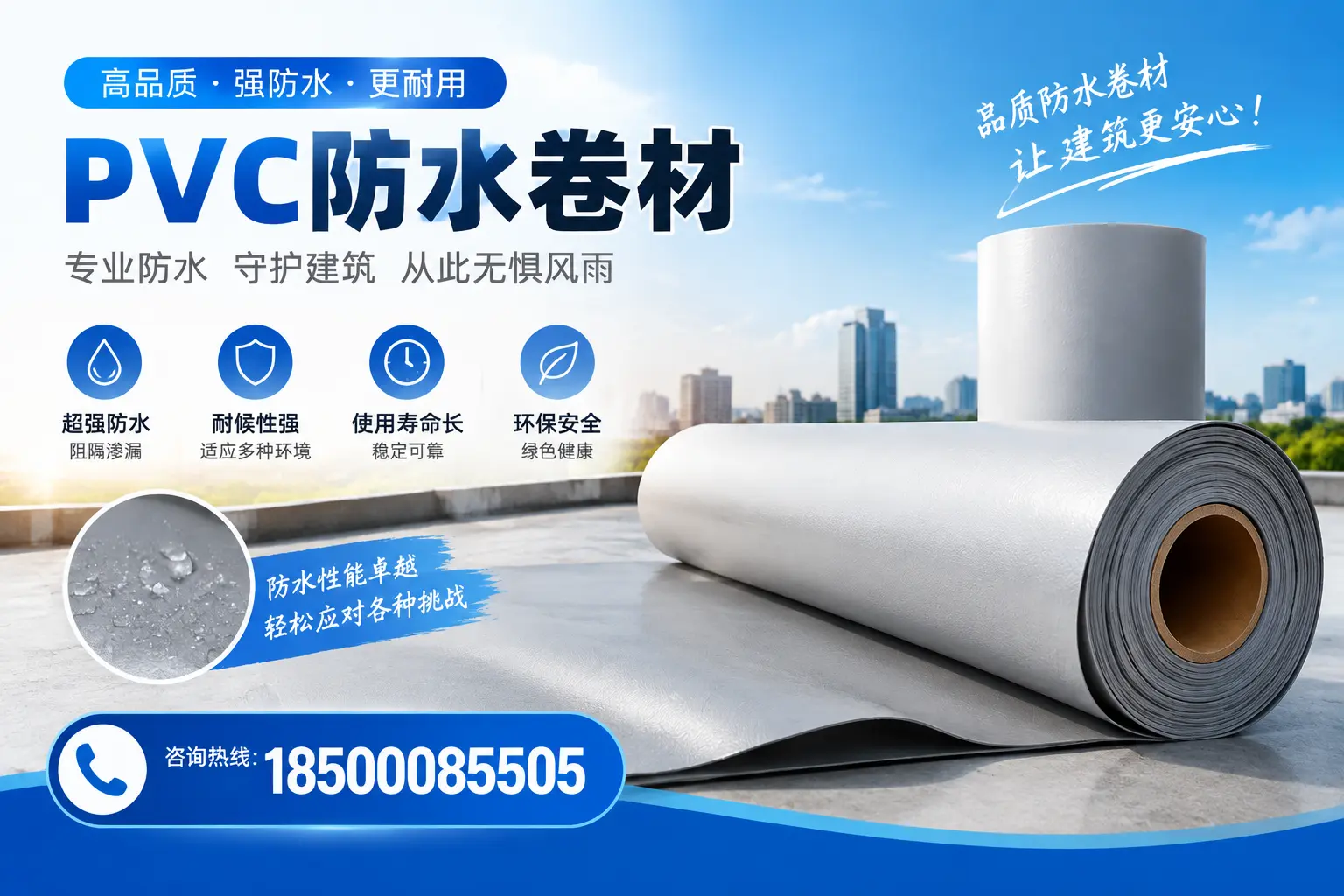 如何选择高质量的PVC防水卷材？铜川消费者必看指南